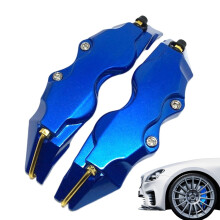 Brake Cover 3D Wheel Hub Covers, Portable Hub Protector, Decorative Brake Set, Multifunctional Protector For Auto J Blue