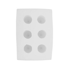 3D Stumpenkerzenform Mini Silikon Wiederverwendbar