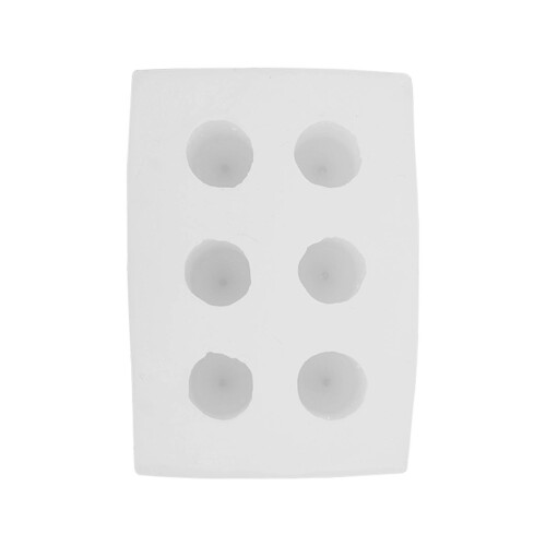 3D Stumpenkerzenform Mini Silikon Wiederverwendbar