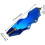 Brake Covers Set Three Dimensional Decorative Blue Compatible 3