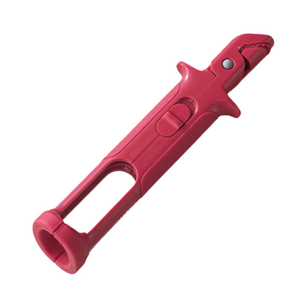 Multipurpose Silicone Cooking Clamp Heat Resistant-Burgundy
