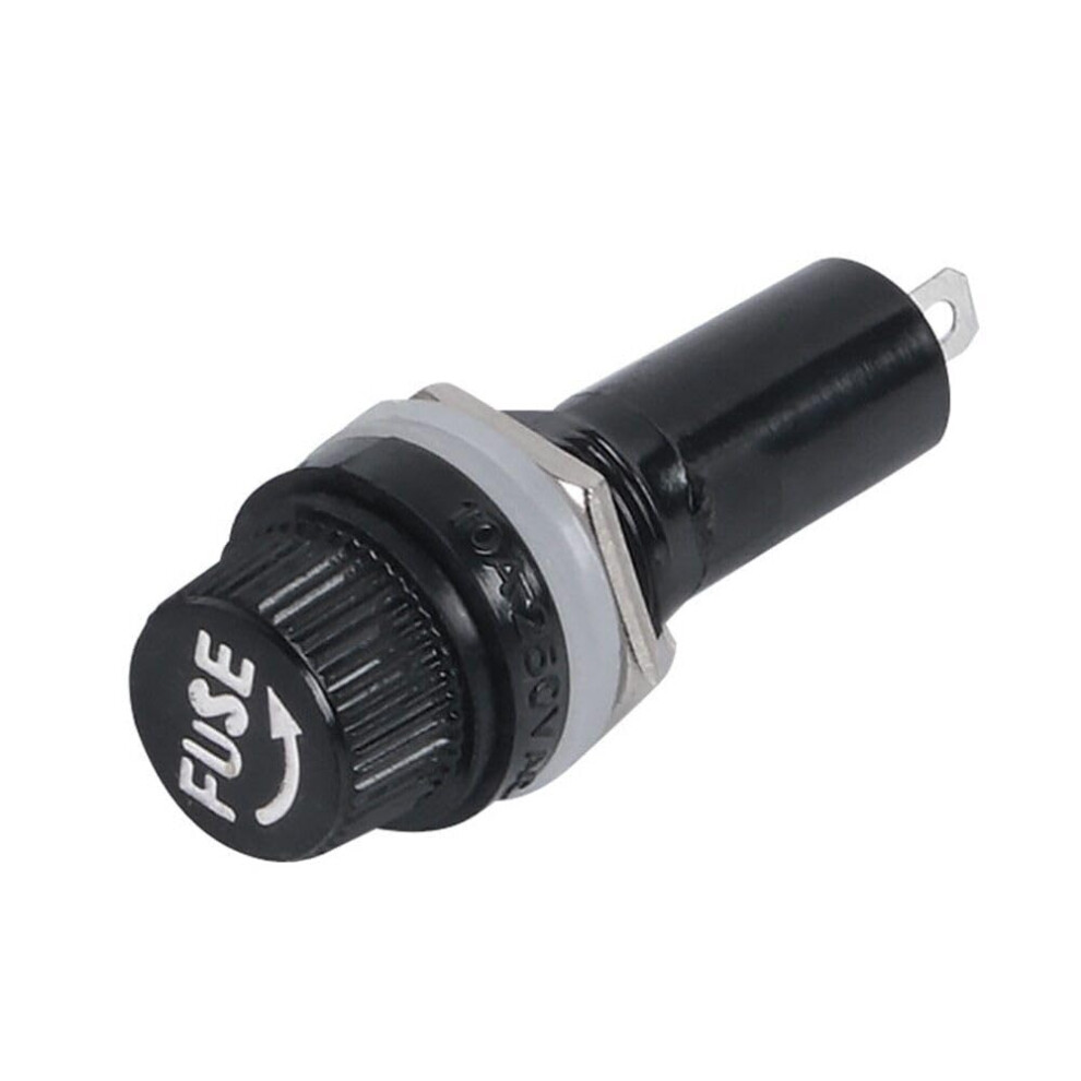Tube Socket Holders 5X20mm Tube Socket Holder 6X30mm Tube Socket Holder Black 1 Piece 9067246020828