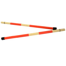 Schlagzeugbürsten-Set 40,6 cm und 32 cm Rot/Schwarz