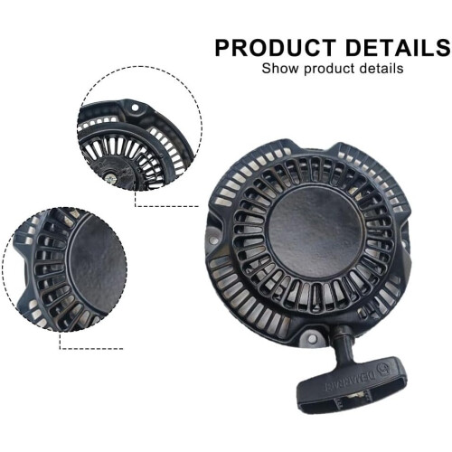 Replacement Recoil Starter Lightweight Metal Pull Start Kit for EX13 EX17 EX21 EP17 EH17 1