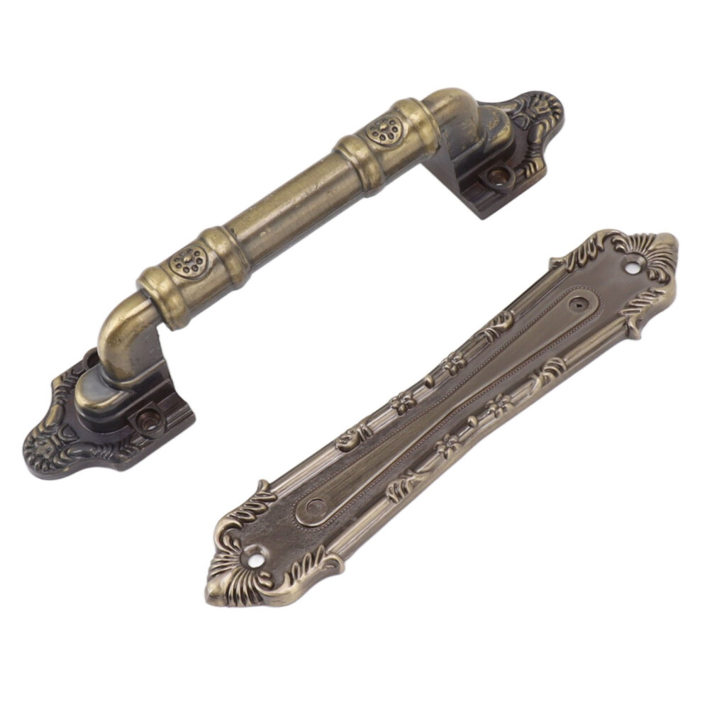 Electroplated Bronze Vintage Gate & Sliding Door Pull Handle 150Mm Length 8331363568817