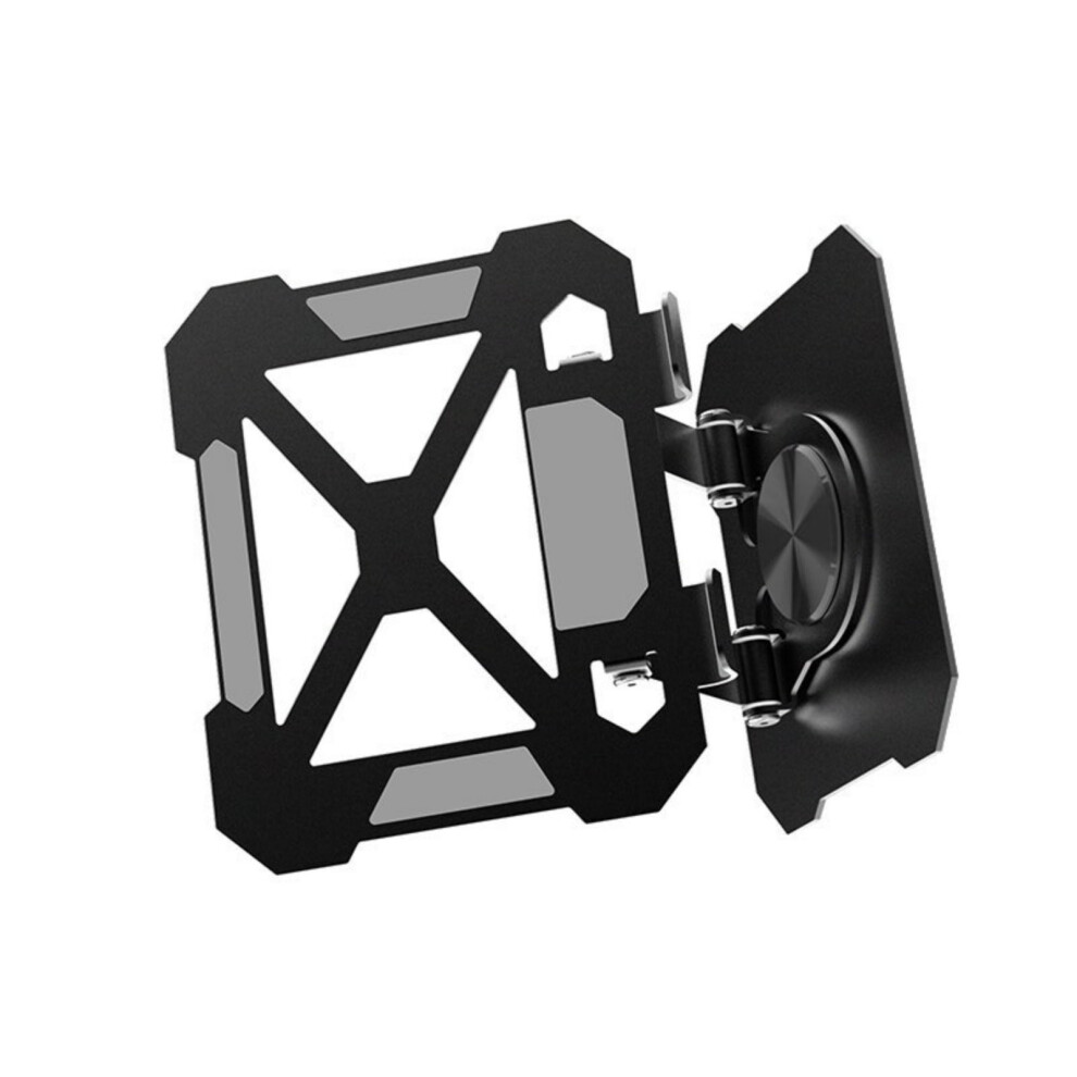 Aluminum Tablets Desk Stand With 360 Rotation Adjustable- Black 7704000188357