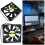 Advanced 90mm PWM Case Fan with 0.45A Current and 4ms Airflows 6