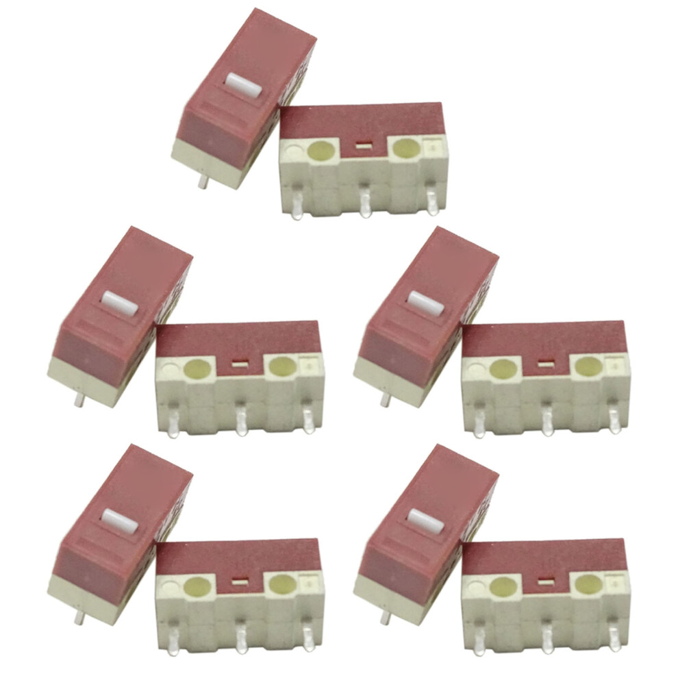 Quiet Mouse Microswitch 10Million Clicks High- Dot 10M White 7704000188272