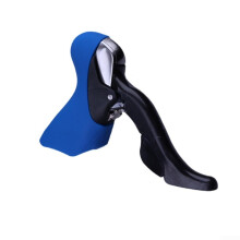 Bicycle Shift Brake Lever Hood Cover Silica Gel Material Blue Compatible With Ultegra 105 ST6700 10Speed Road Shifters