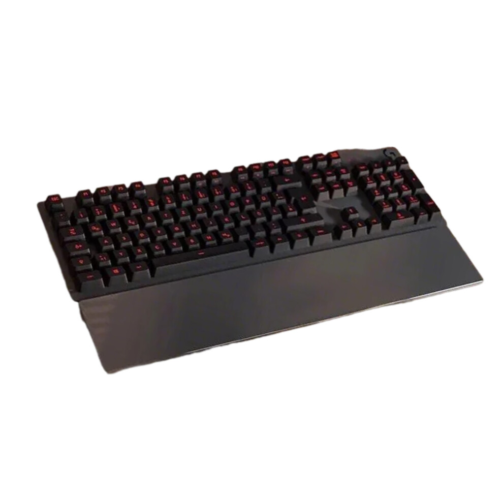 Acrylic Keyboards Hand Rest Simplicitys-42X8cm For 104 Keys Black 7704000188524