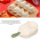 2 in 1 Portable ABS Dumpling Maker Kitchen Tool White 191g 4