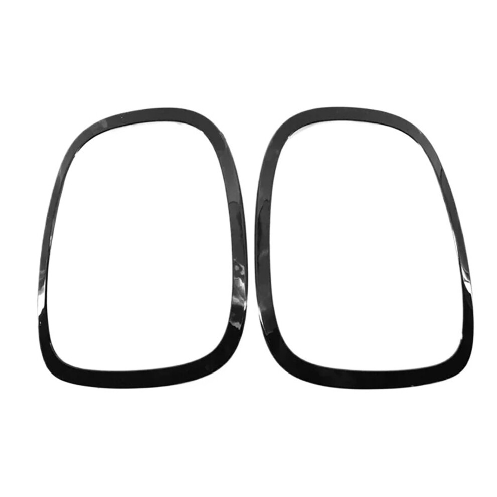 Rear Lamp Frame Headlight Trim Ring Bezel Surround Cover Glossy For Mini Cooper F55 F56 F57 20142021 Abs Plastic Black 9105992330218