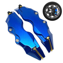 Car Brake Cover Universal 3D Wheel Hub Protector Cover For Hub J Blue Portable Multifunctional