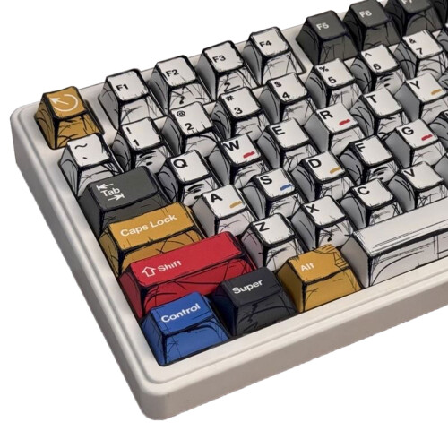 78Keys Full Set Customizeds PBT Palette Mixed-Mixed lights