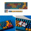 78Keys Full Set Customizeds PBT Palette Mixed-Mixed lights 3