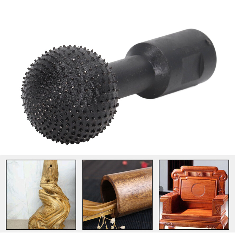 Sphere Rotary Burr M12 Carbon Steel Ball For Wood Carving, Hollowing, Grooving 7901363571837