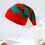 Kerst gebreide winddichte hoed pluizig pompom decor-kind 6