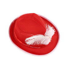 Girls Boys Christmas Hat for Winter Autumn Elegant Festival-Red