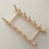 Vertical Pine Wood Dish Drying Rack with 6 Grids, Stable Base 4