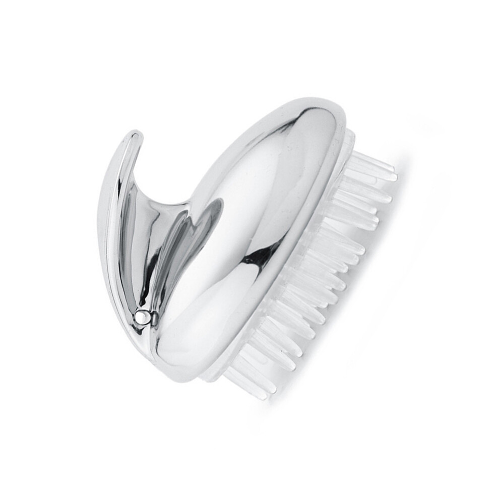 Unisex Detachable Silicone Scalp Massage Brush For Deep Cleansing & Dandruff Reduction