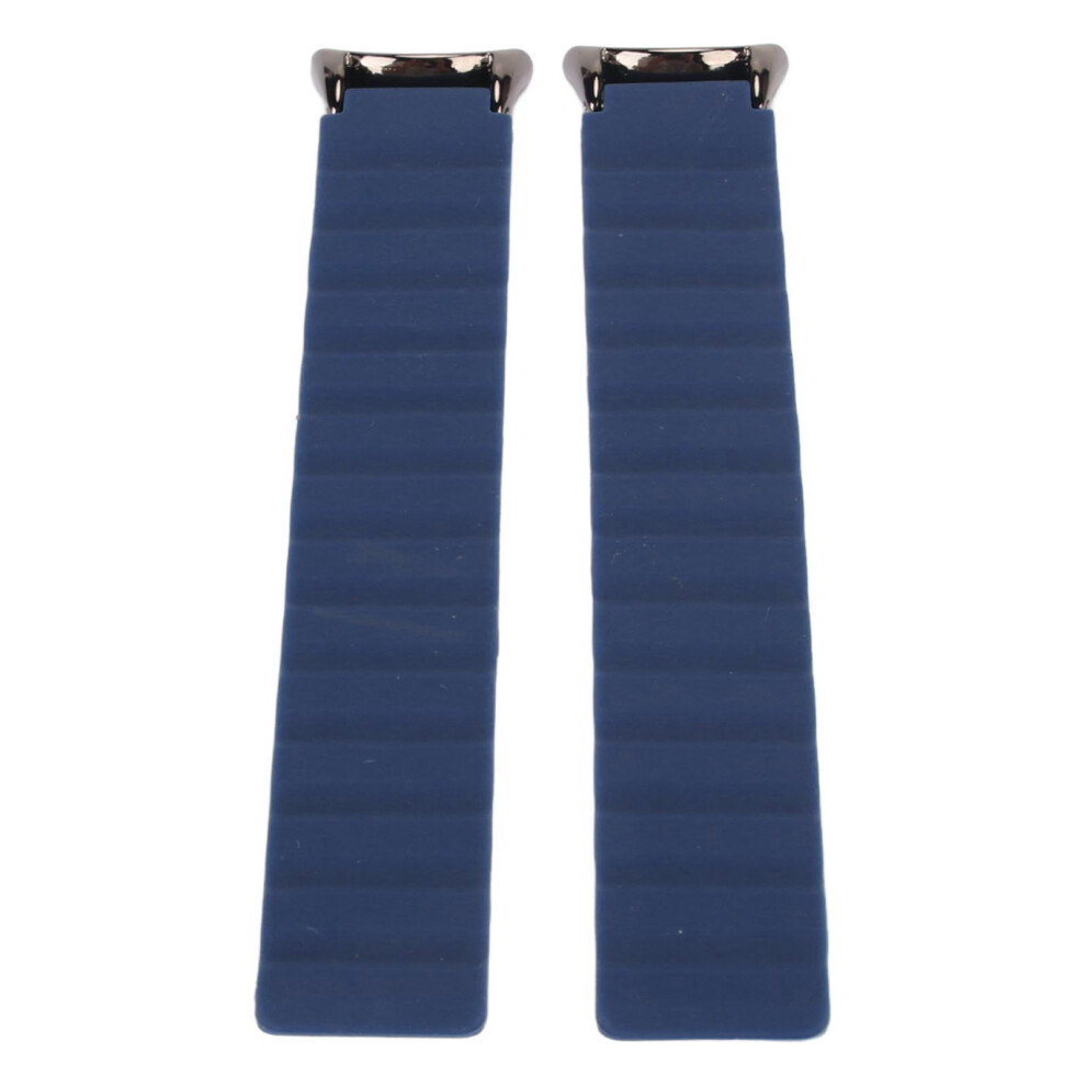 Lightweight Silicone Watch Band For Xiaomi Mi Band 8/8 Nfc Midnight Blue 8781363577256