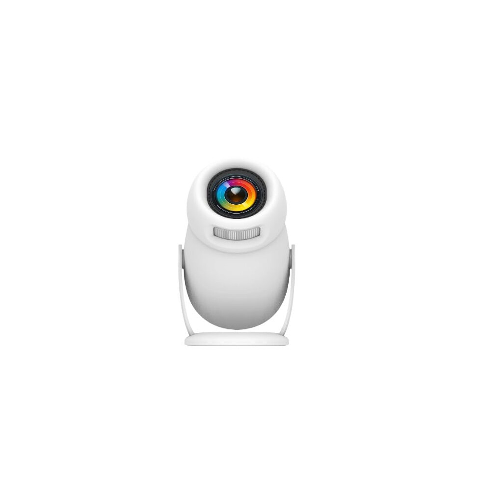 4K Hd Mini Projector 180 Degree Rotatable Auto Keystone Bedroom Home Theater 9067246022174