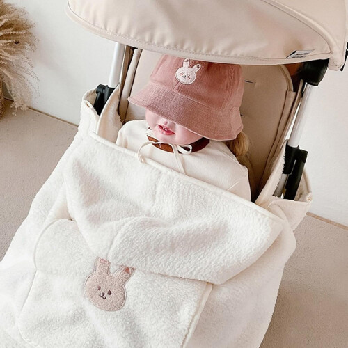 Windproof Shawl Stroller Wrap Adjustable Baby Wrap For Outdoor Activities One Size 1