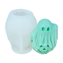 Moules à chocolat en Silicone esprit-Fantôme de citrouille