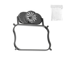 Filet de vidange pour évier de cuisine, piège à résidus-Gris