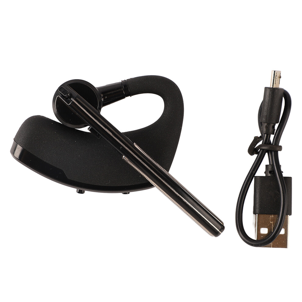 Stereo Bluetooth Earpiece Noise Canceling 180 Adjustable Wireless For Office 7901363579468