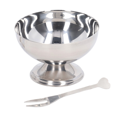 Edelstahl-Eisbecher 200 ml 10,87 cm 1