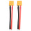 XT90 männlich 12AWG 110mm Silikonkabel Schwarz/Rot 1