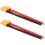 XT90 männlich 12AWG 110mm Silikonkabel Schwarz/Rot 9