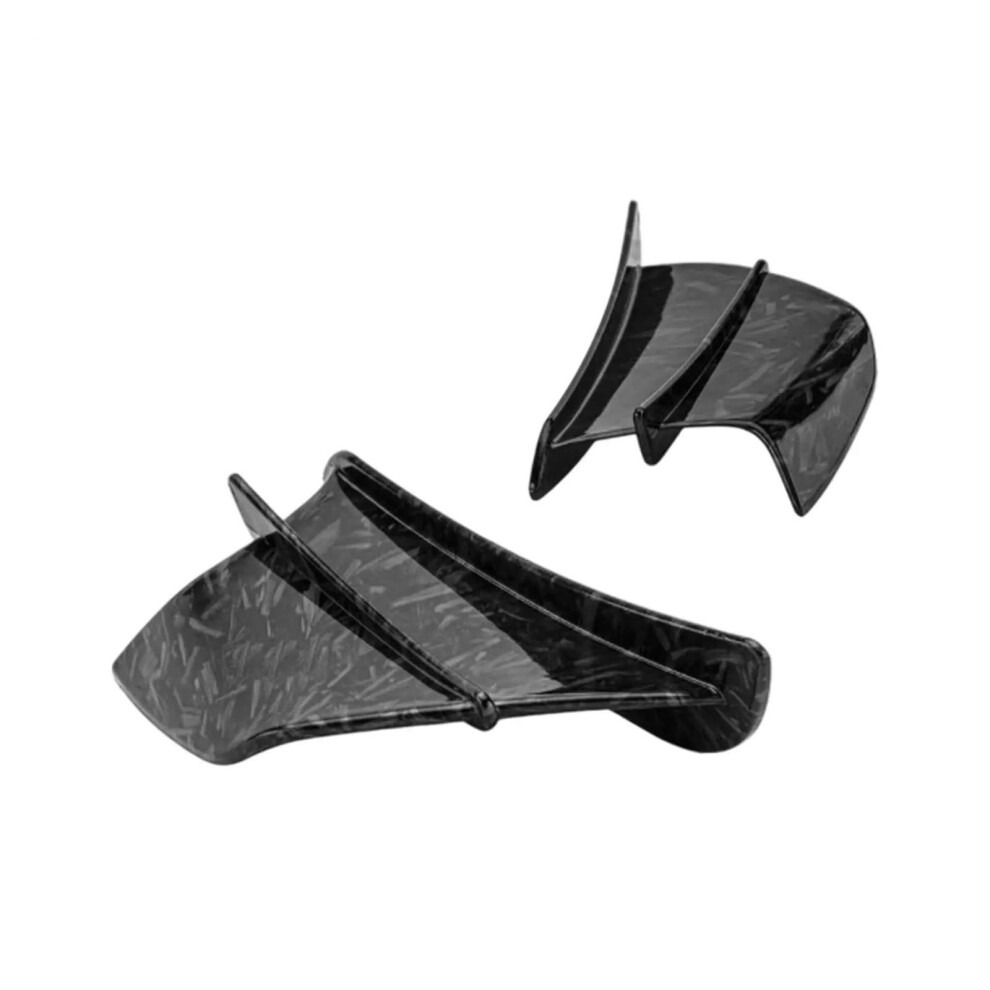 Front Chin Spoiler 2X Winglet For Suzuki Motorcycles, Aerodynamic Front Spoilers, Side Spoilers 9323874092317