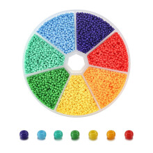 Glass Seed Beads Crystal Spacer Beads For Jewelry Making Kits DIY Handmade Supplies Set34