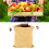 Leder Leinwand Futtersuche Beutel Gürtel Obst 11