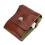 Leder Canvas Futterbeutel Gürtel Obstpflücktasche 7