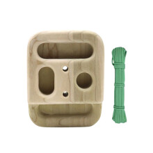 Pocket Wood Climbing Hang Board Portable Finger Grip Strengthener For Indoor Outdoor Training