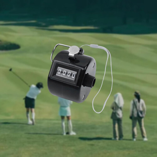 Golf Scoring Counter Portable Tool For Games And Competitions Zero Reset Feature Single Counter 2
