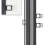 Aucune porte réglable pour animaux de compagnie-Noir 6