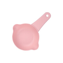 Dog Food Scoop With Handle Measuring Cup For Pets Pink Home Kitchen Travel Puppy