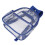 Clear PVC Backpack for School - High Capacity Blue Portable Design 1