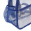 Clear PVC Backpack for School - High Capacity Blue Portable Design 9