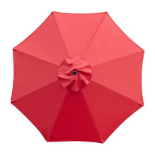 Diamètre imperméable du parapluie 2m de Sun avec 6 auvents-Rouge