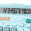 Solartaschenrechner klein multifunktional blau 7