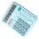 Solartaschenrechner klein multifunktional blau 6