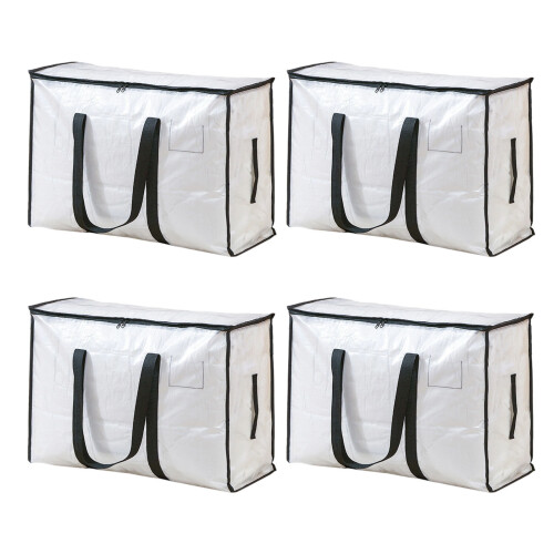 Sac de rangement croisé visible construction-Grande taille 95L