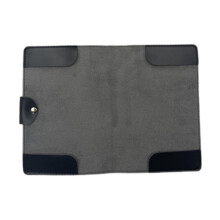 Golf Scorecard Holder PU Leather Scorecard Organizer Portable Case Black