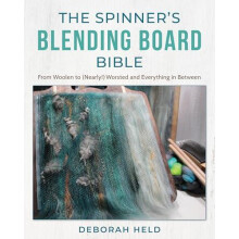 The Spinners Blending Board Bible by Deborah Held Hardcover Book