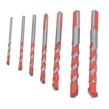 7-Piece Alloy Masonry Drill Bit Set for Tile, Brick, Marble & Wall